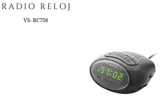 Radio Reloj Despertador Digital Sonivox RC-757 – TecnoHogarJS